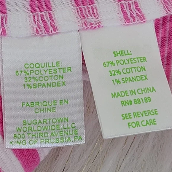 Lilly Pulitzer | Pink & White Striped Mini Skirt - Picture 5 of 5